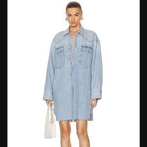 Agolde Jessa Shirt Dress